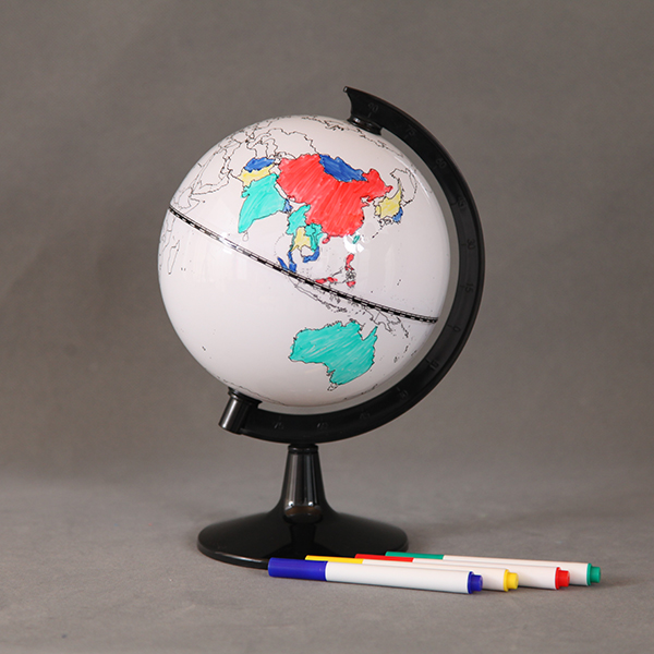 Small Coloring Globe
