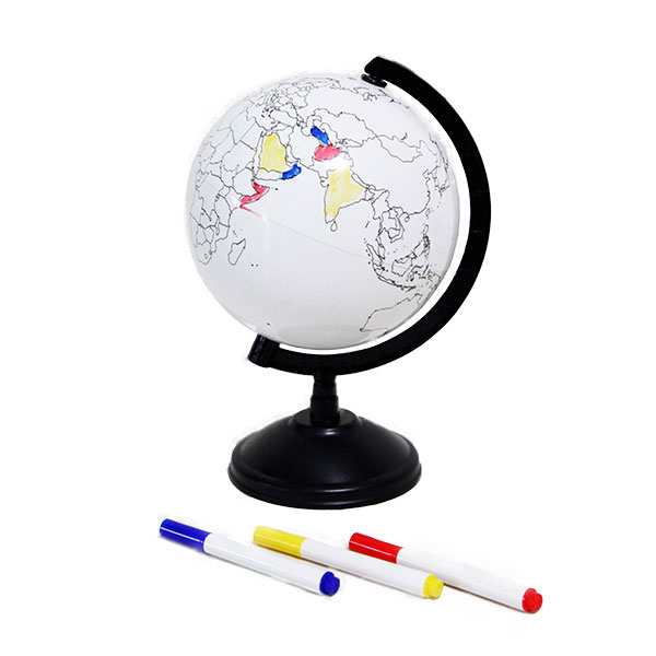 Small Coloring Globe