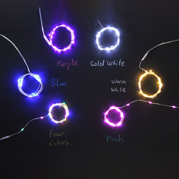 LED String Lights With Photo Clips