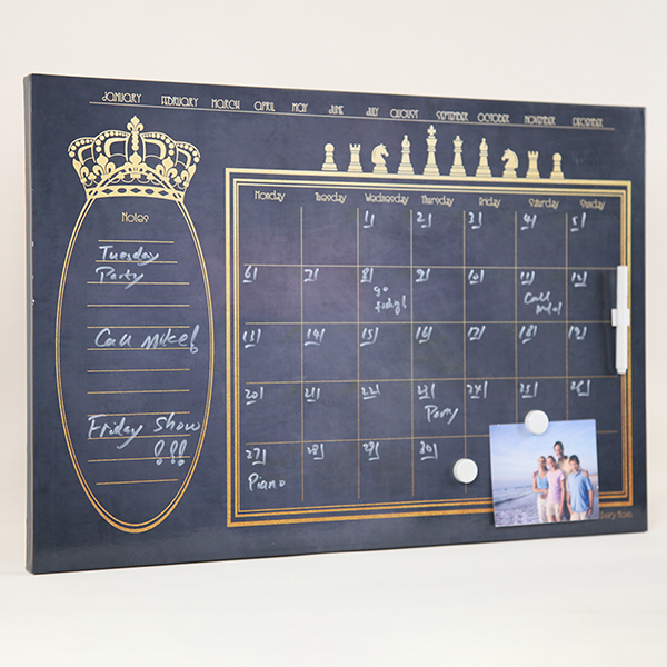 Magnetic Dry Erase Unframed Chalkboard