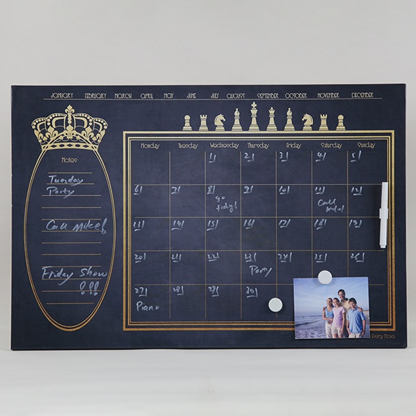 Magnetic Dry Erase Unframed Chalkboard