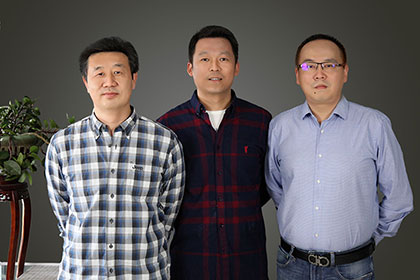 Lei Ming (Middle), Liu Wei (Left) and Kevin Wang(Right)