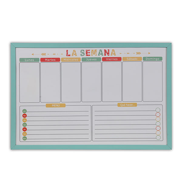 Magnetic Weekly Planner Whiteboard 