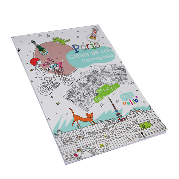 Paris Coloring Book