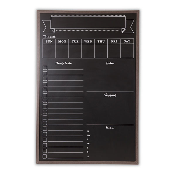 Magnetic Family Planner Chalkboard 