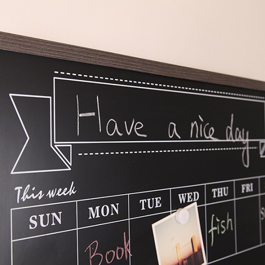 Magnetic Family Planner Chalkboard 