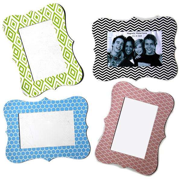 Rubber Manget Photo Frame for Fridge