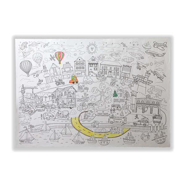 Giant Coloring Poster 