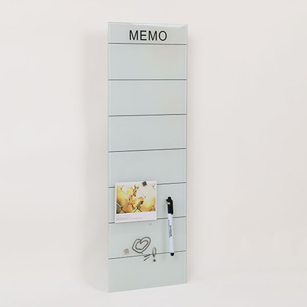 Vertical Magnetic Glass Dry Erase Board