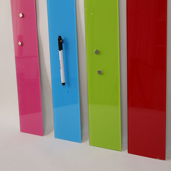 Strip Magnetic Glass Dry Erase Board