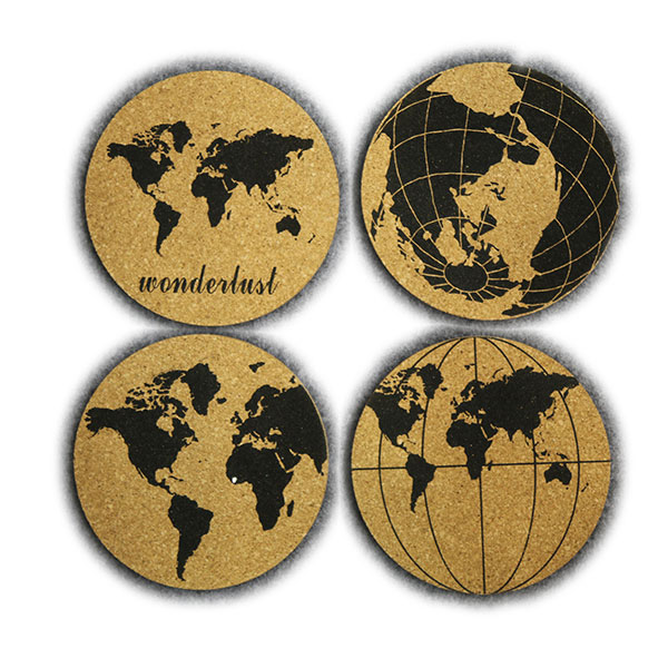 Cork Coaster Set of 4 