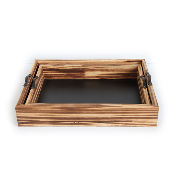 Chalkboard Storage Trays  Set of 2