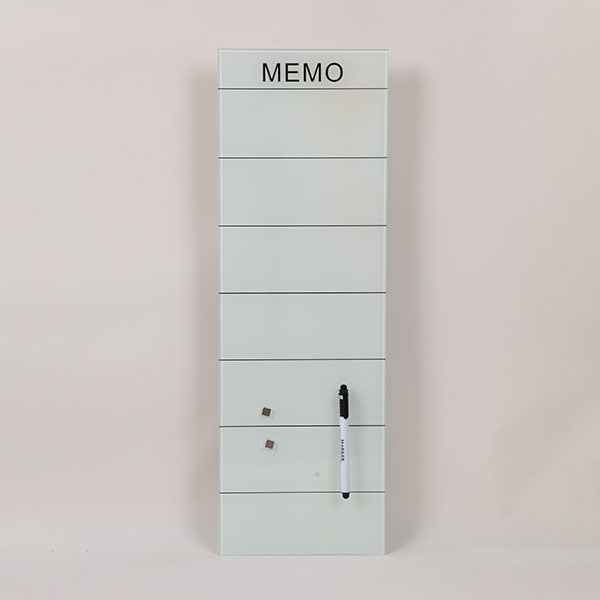 Vertical Magnetic Glass Dry Erase Board