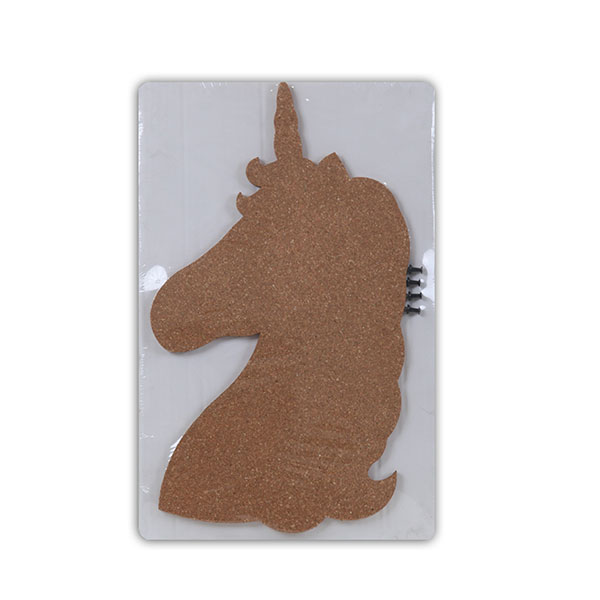 Unicorn Shaped Cork Board