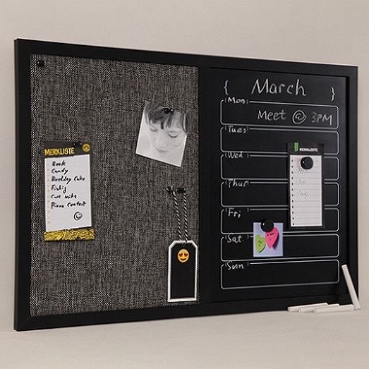 Chalkboard Pin Board Combo