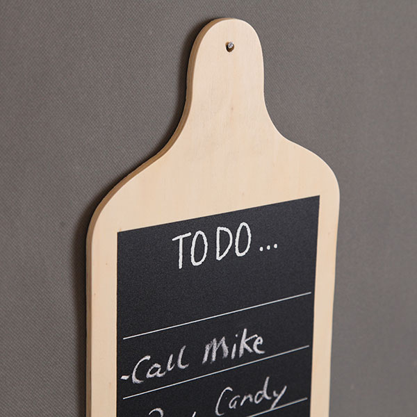 Shaped Chalkboard Meal Planner