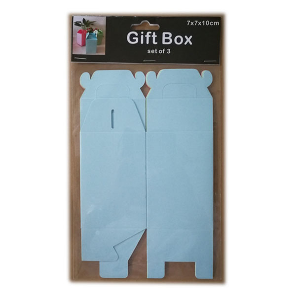 Craft Paper Gift Box, Pack 2