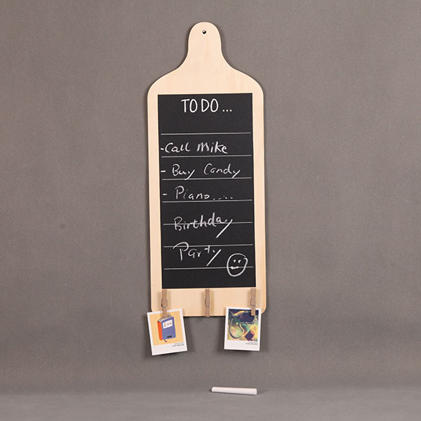 Shaped Chalkboard Meal Planner