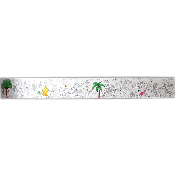 Jungle Coloring Paper Roll