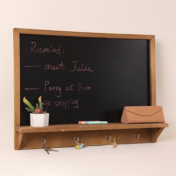 Wall Storage Shelf Chalkboard