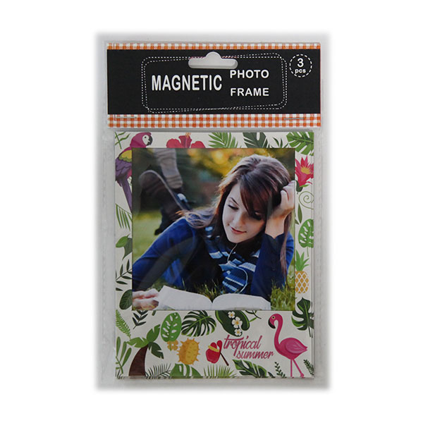 Rubber Manget Photo Frame for Fridge