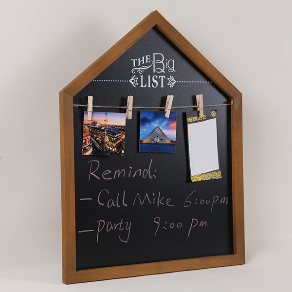 House Shaped Chalkboard