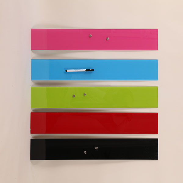 Strip Magnetic Glass Dry Erase Board