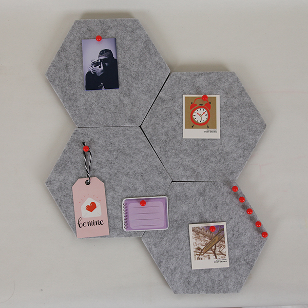 Hexagon Felt Bulletin Boards