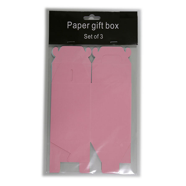 Craft Paper Gift Box, Pack 2