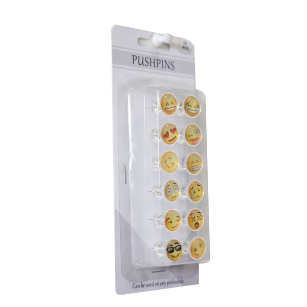 Cute Emoji Push Pins