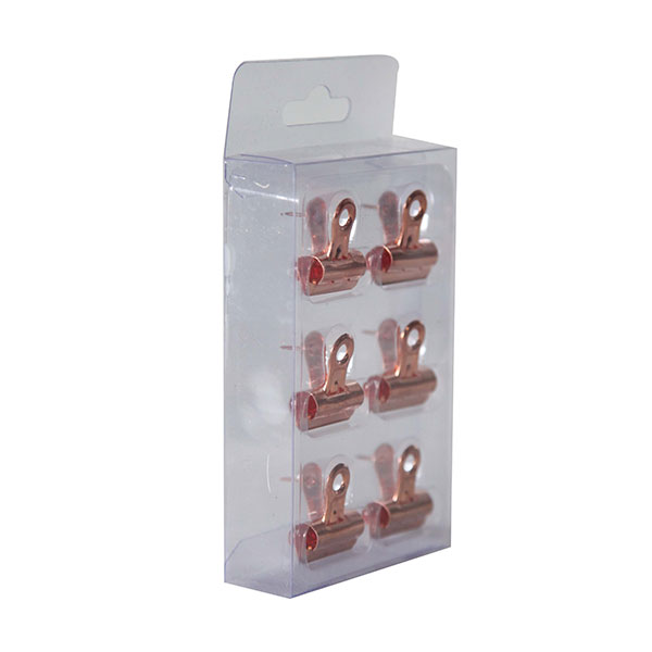 Rose Gold 15 Pack Large Bulldog Clips with Push Pins for Photos Pictures Papers Documents Used on Cork Boards Metal Push Pin Clips Bulletin Boards and Cubicle Walls 