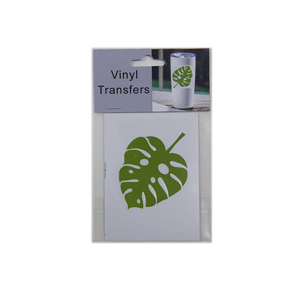 Vinyl Transfer Sticker for Leaf