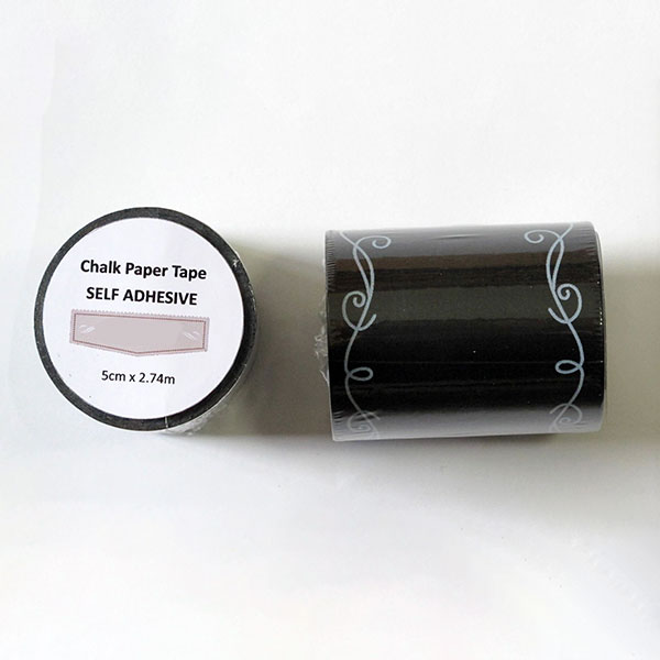 Adhesive Chalkboard Tape with Printing