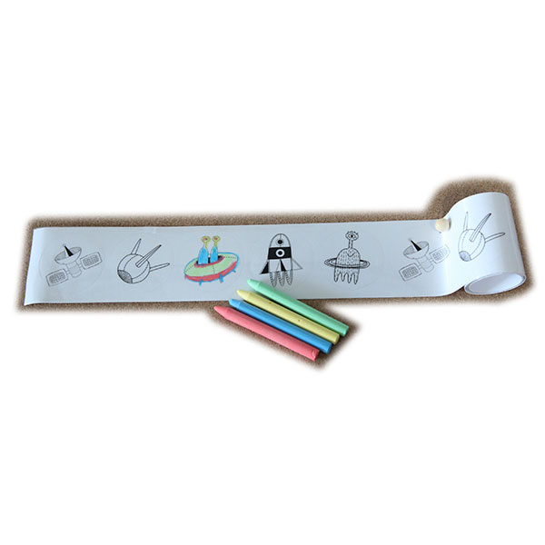 Adhesive Coloring Tape