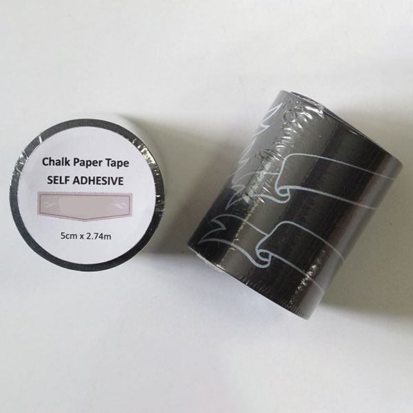 Adhesive Chalkboard Tape with Printing