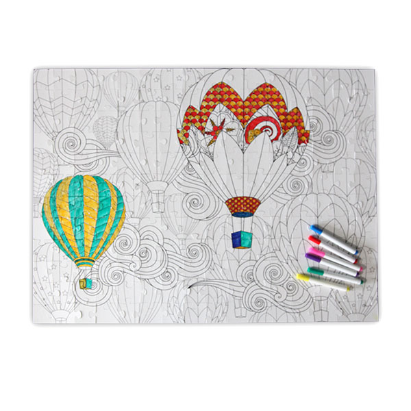 Balloon Coloring Puzzle