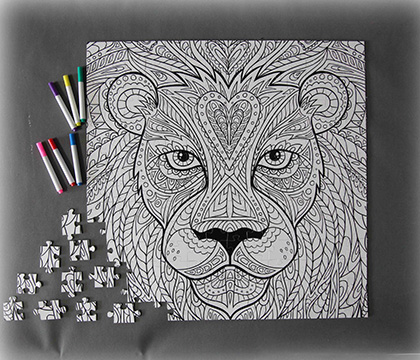 Coloring puzzle