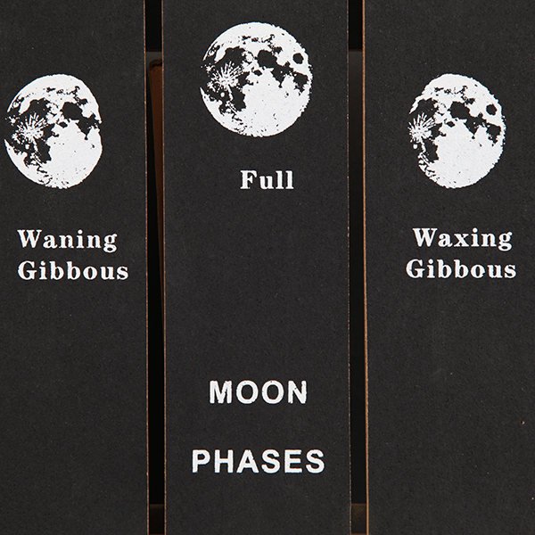 The Moon Phases Pallet Wall Decor