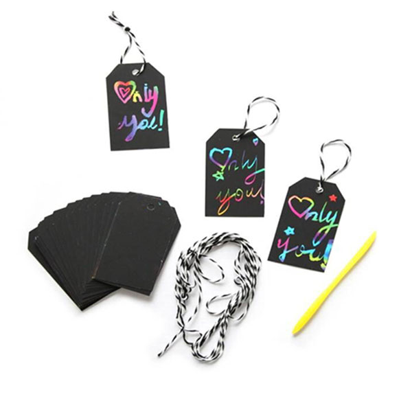 Scratch Paper Tags