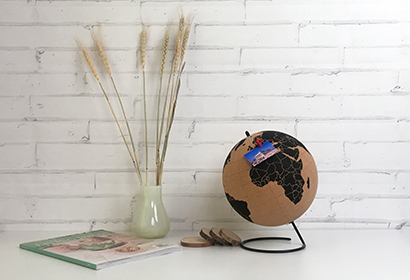<strong>Tabletop Cork Globe</strong>