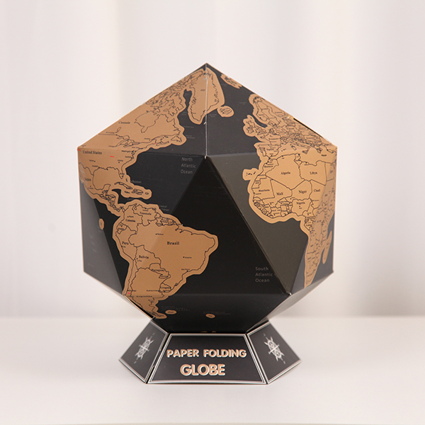 Scratch Paper Globe