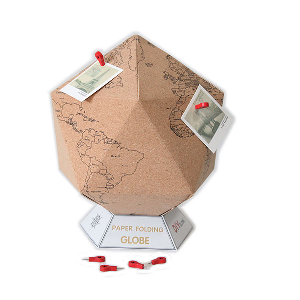 Folding Cork Globe