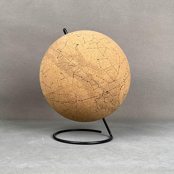 Celestial Star Cork Globe