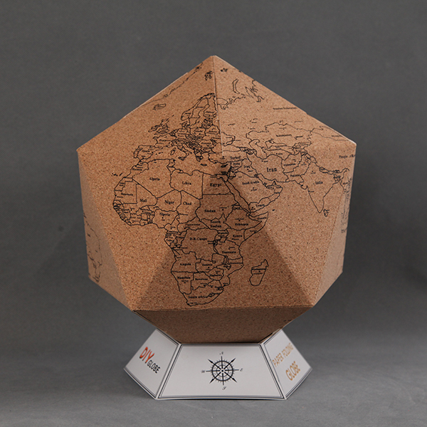 Folding Cork Globe