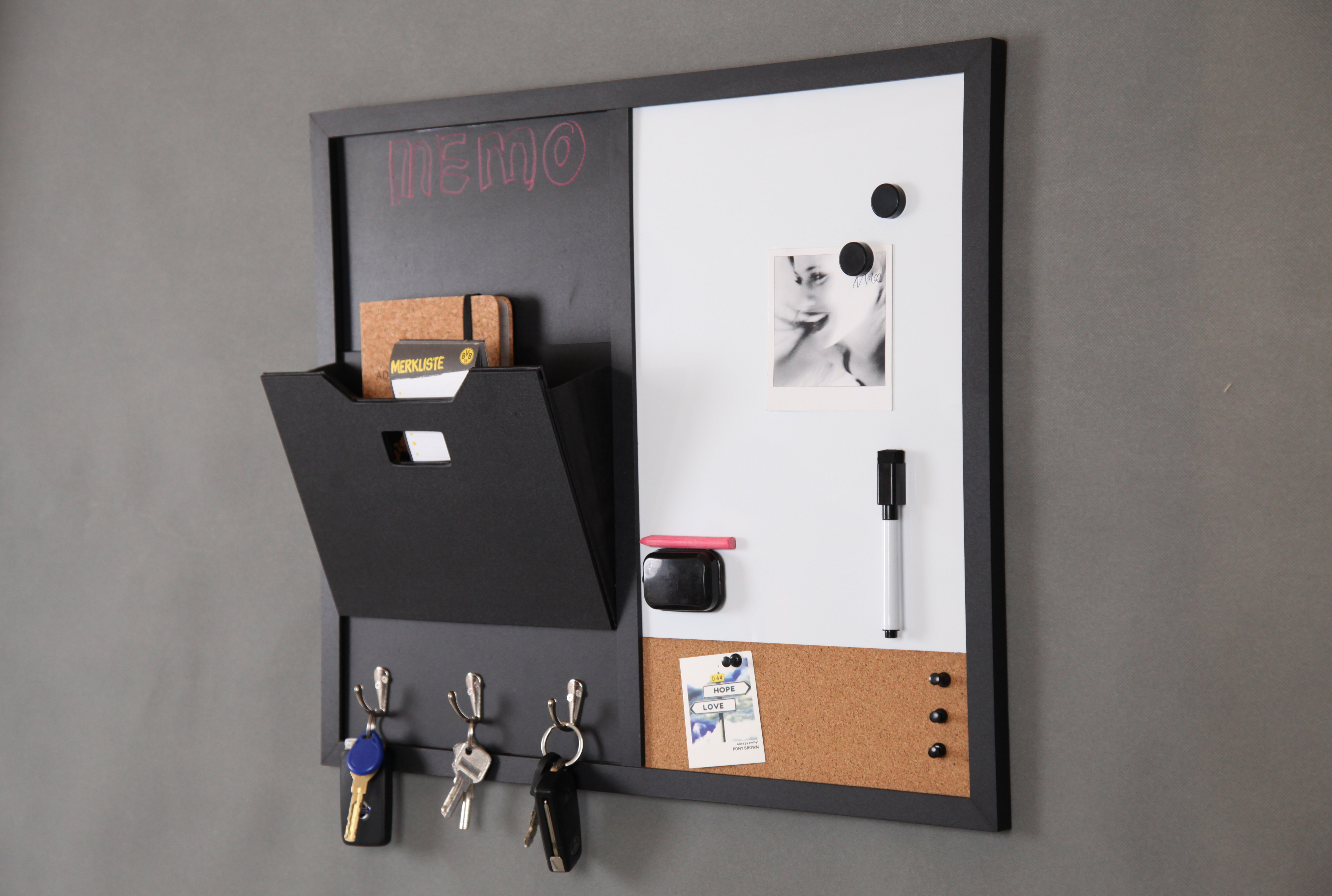 Combination Board Wall Organizer