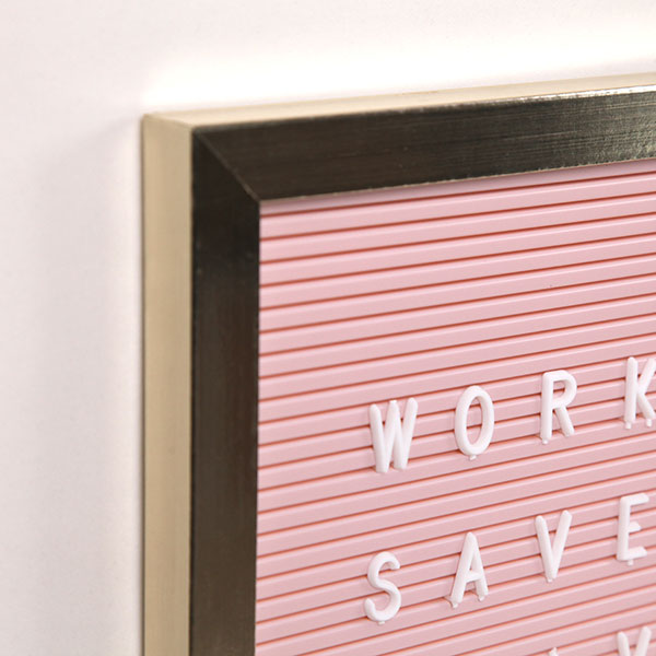 Magnetic Weekly Planner Letter Board Combo