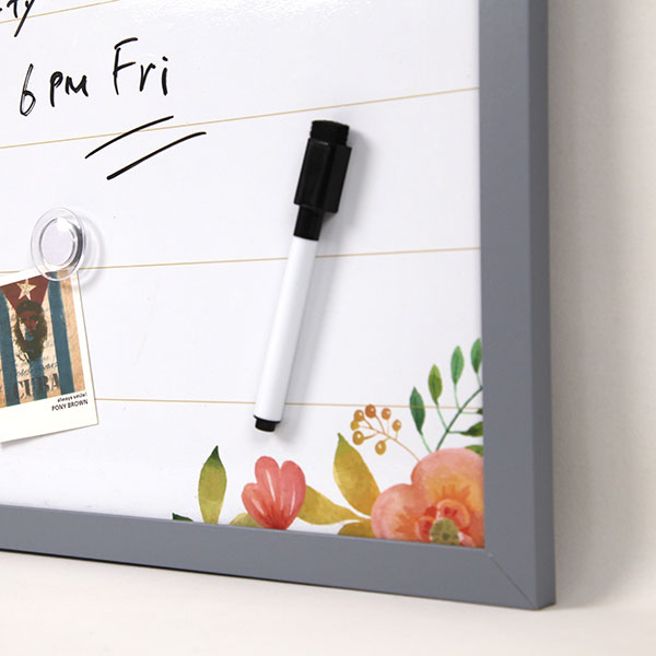 Dry Erase Board Felt Pin Board Combo