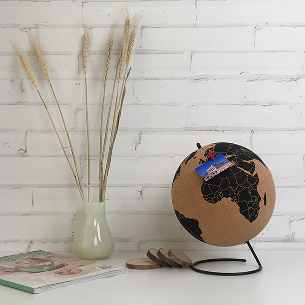 Tabletop Cork Globe