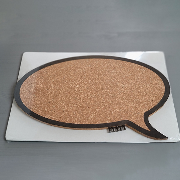 Talking Bubble Shaped Cork Boards