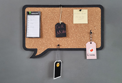 <strong>Talking Bubble Shaped Cork Boards</strong>